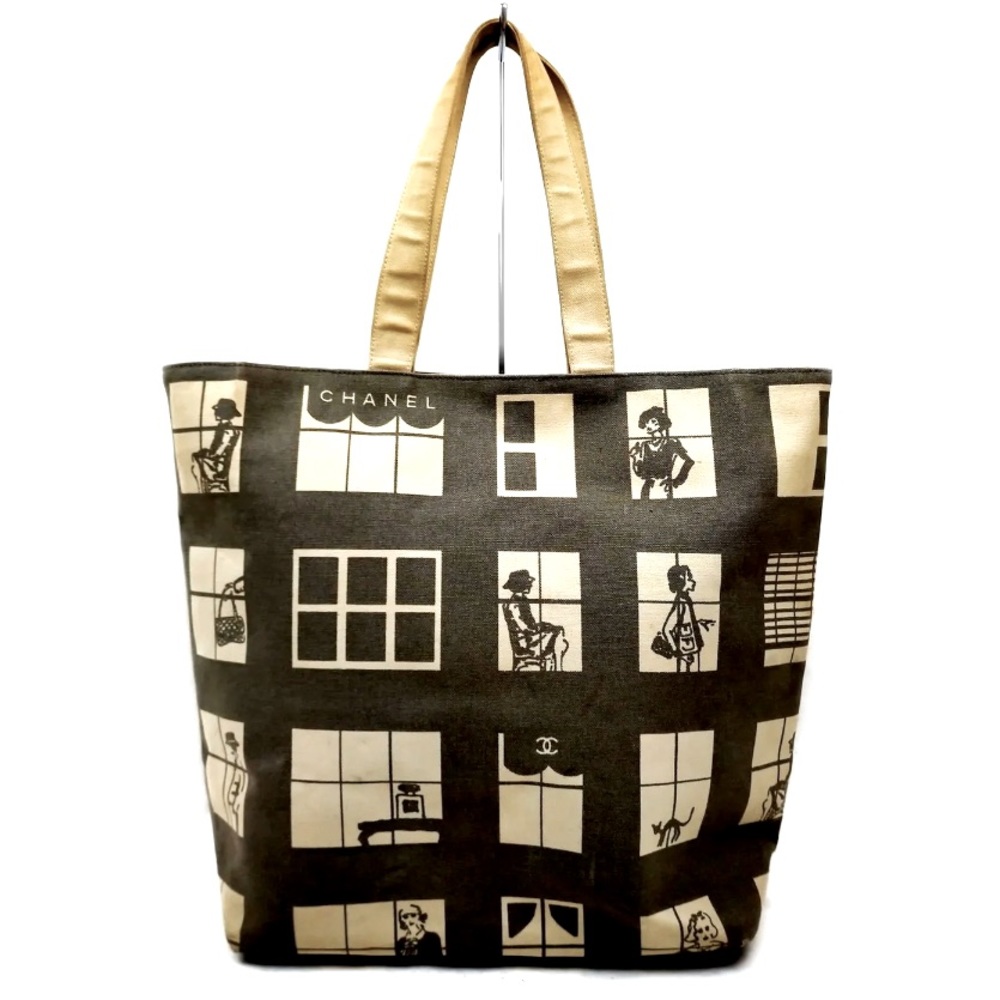 Chanel Hand Bag  Blowns Canvas